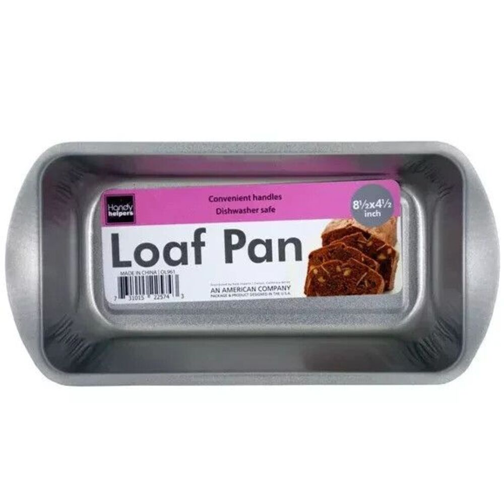 Loaf‎ Baking Pan 8 1/2 X 4 1/2  2 PANS IN ORDER